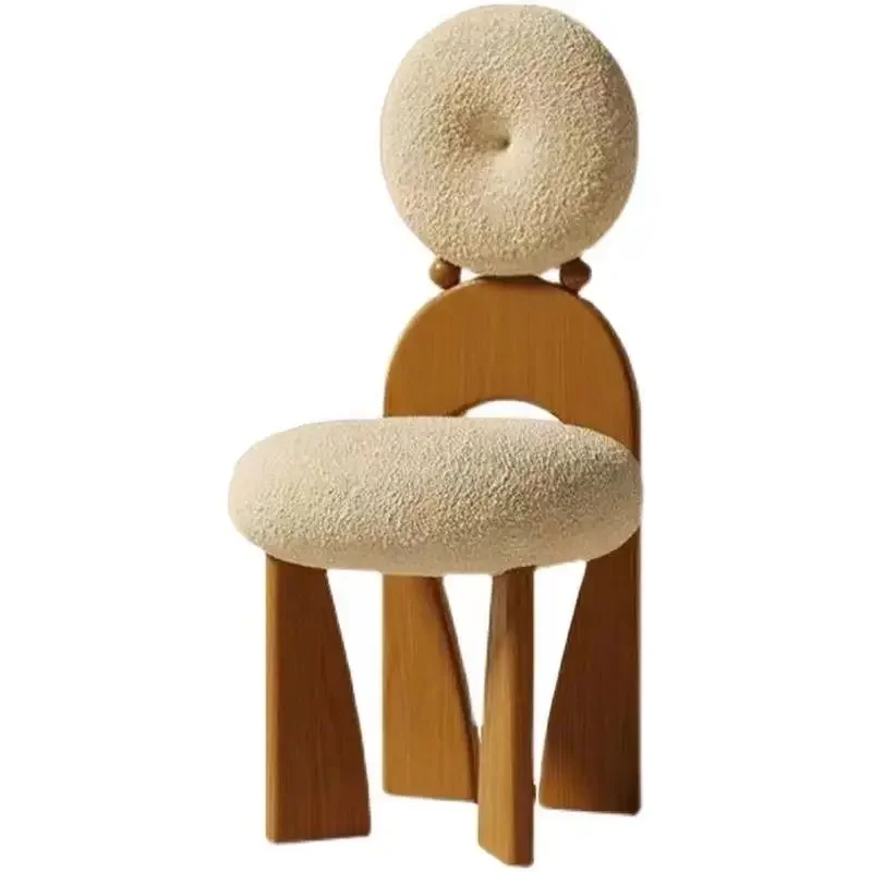 Beauty Makeup Chair - Home Back Dining Chair Bedroom Makeup