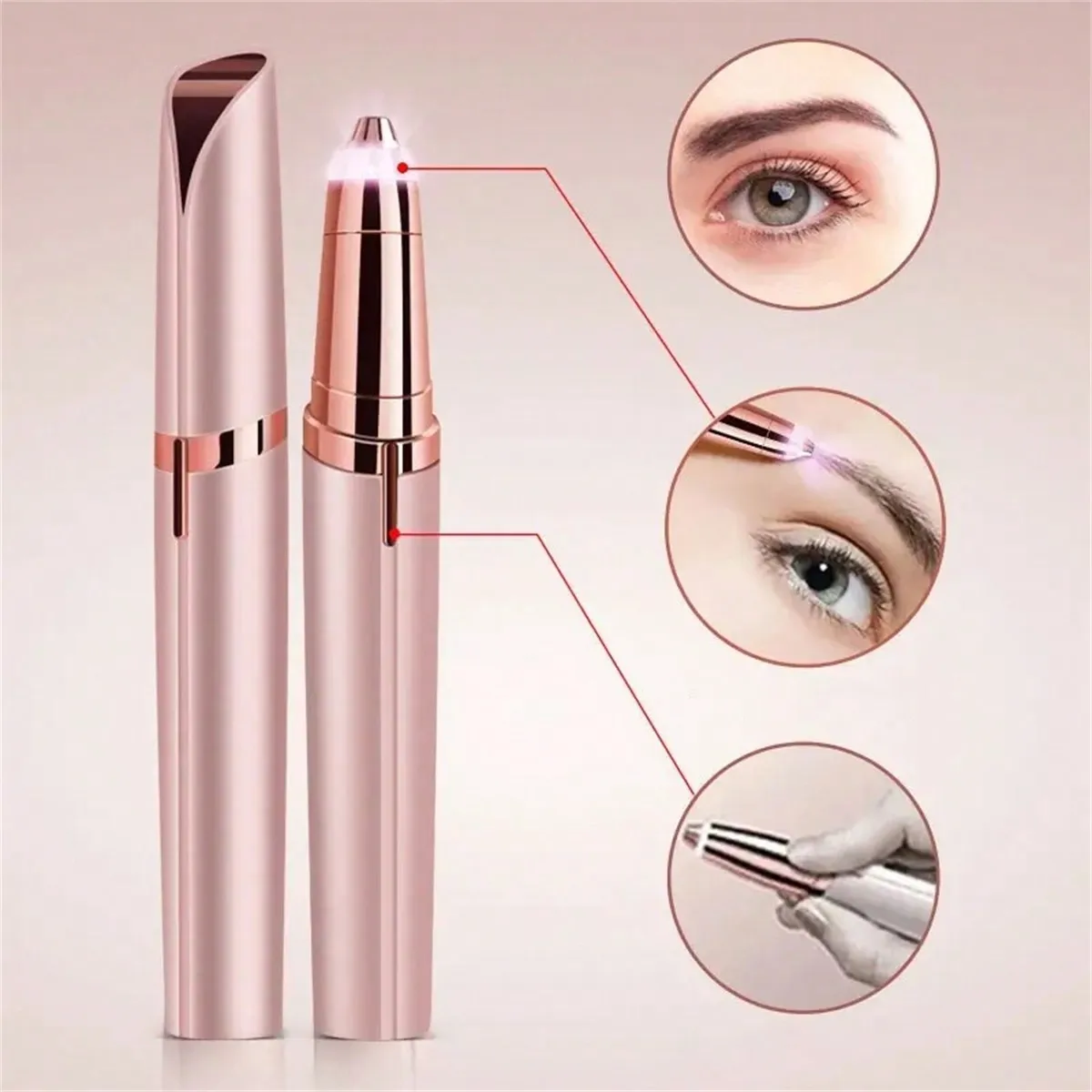 Eyebrow Pomade Pencil - Women Electric Eyebrow Trimmer Eye Brow