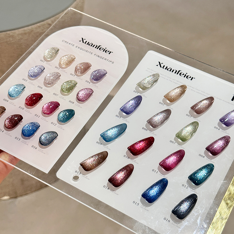 Gel Nail Polish - 2026 16 Colors Cat Eye Gel