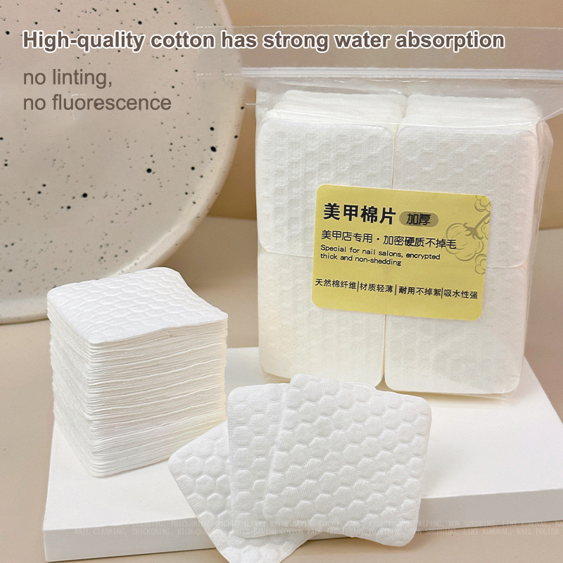 Gel Nail Polish - 200/500Pcs Thickening Profession Cotton Pads For