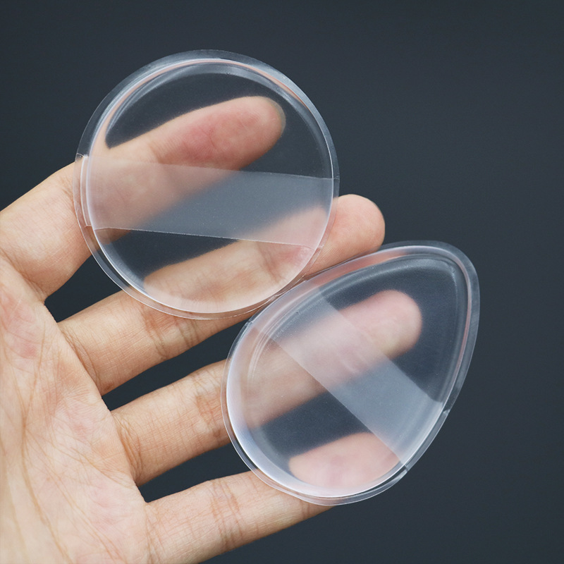 Beauty Makeup Pictures - Transparent Silicone Makeup Sponge Non-Absorbent Silicone
