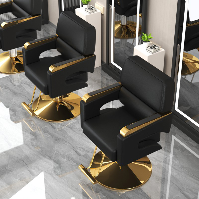 Beauty Makeup Chair - Modern Adjustable Swivel Hairdresser Barber Chair