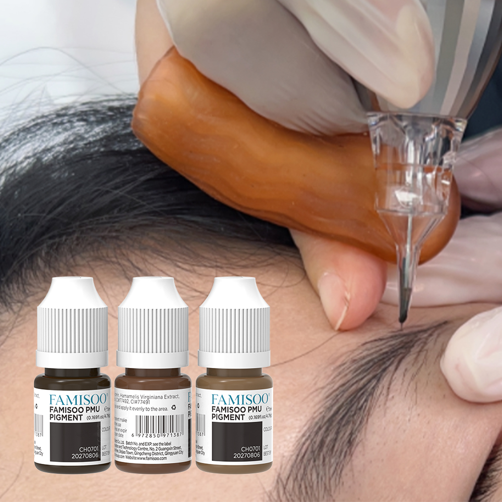 Beauty Makeup Pictures - FAMISOO 5ML Color Tattoo Microblading Paint