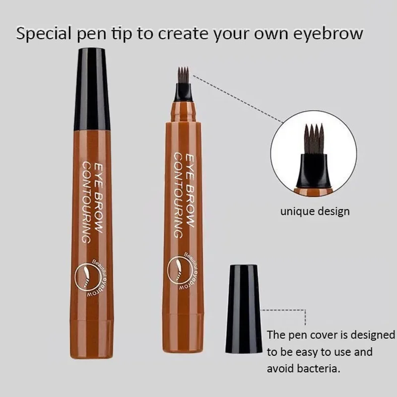 4 Points Eyebrow Pencils Water - đánh giá và giá Eyebrow Pomade Pencil