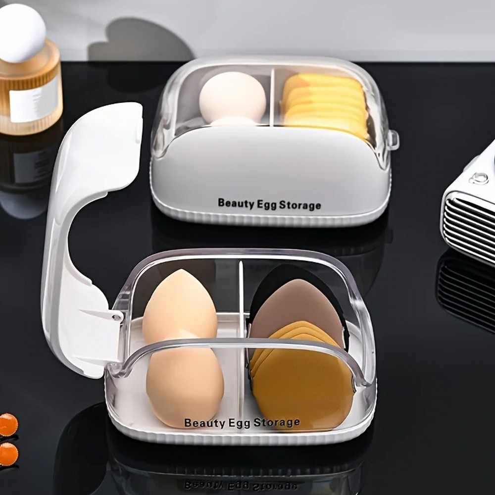 Transparent Lid Makeup Blender - đánh giá và giá Beauty Blender In Makeup