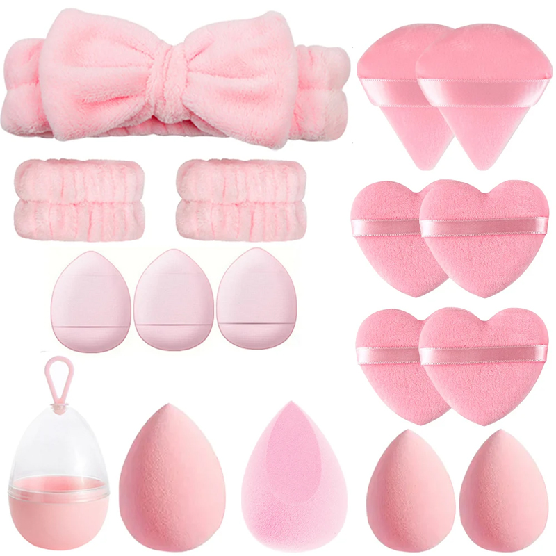17Pcs Makeup Sponge Blender Se - đánh giá và giá Beauty Blender In Makeup