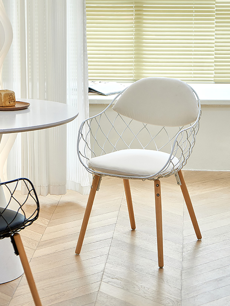 Creative Hollow Backrest Dinin - đánh giá và giá Beauty Makeup Chair
