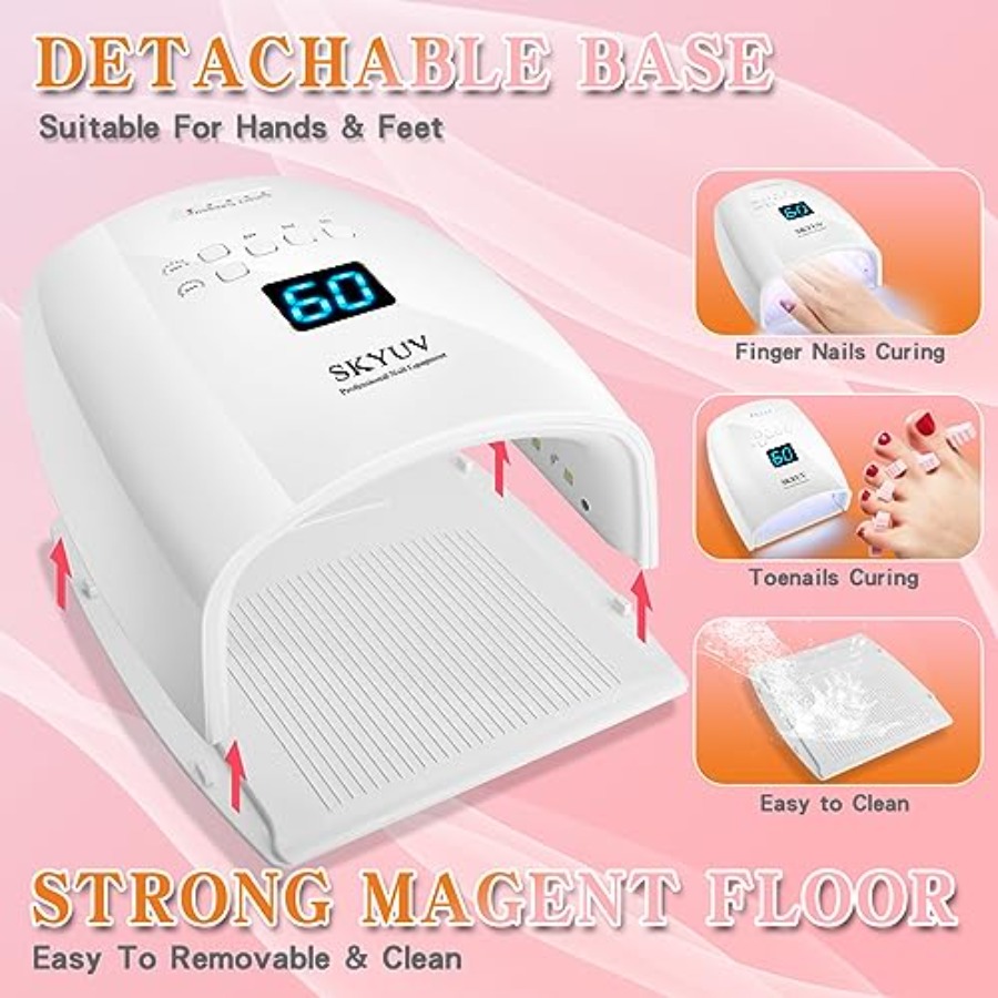 Rechargeable Faster Drying UV  - đánh giá và giá Gel Nail Polish