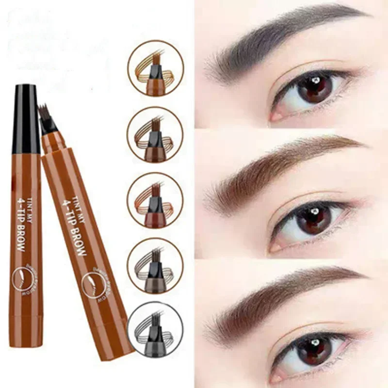 5 Colors Eyebrow Pencil Waterp - đánh giá và giá Eyebrow Pomade Pencil