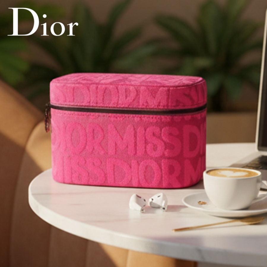 Dior’s Bag Pink Cosmetic Bag F - đánh giá và giá Beauty Makeup Dior