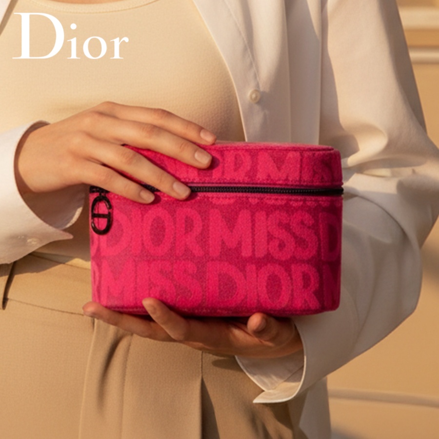 Dior’s Bag Pink Cosmetic Bag F - đánh giá và giá Beauty Makeup Dior