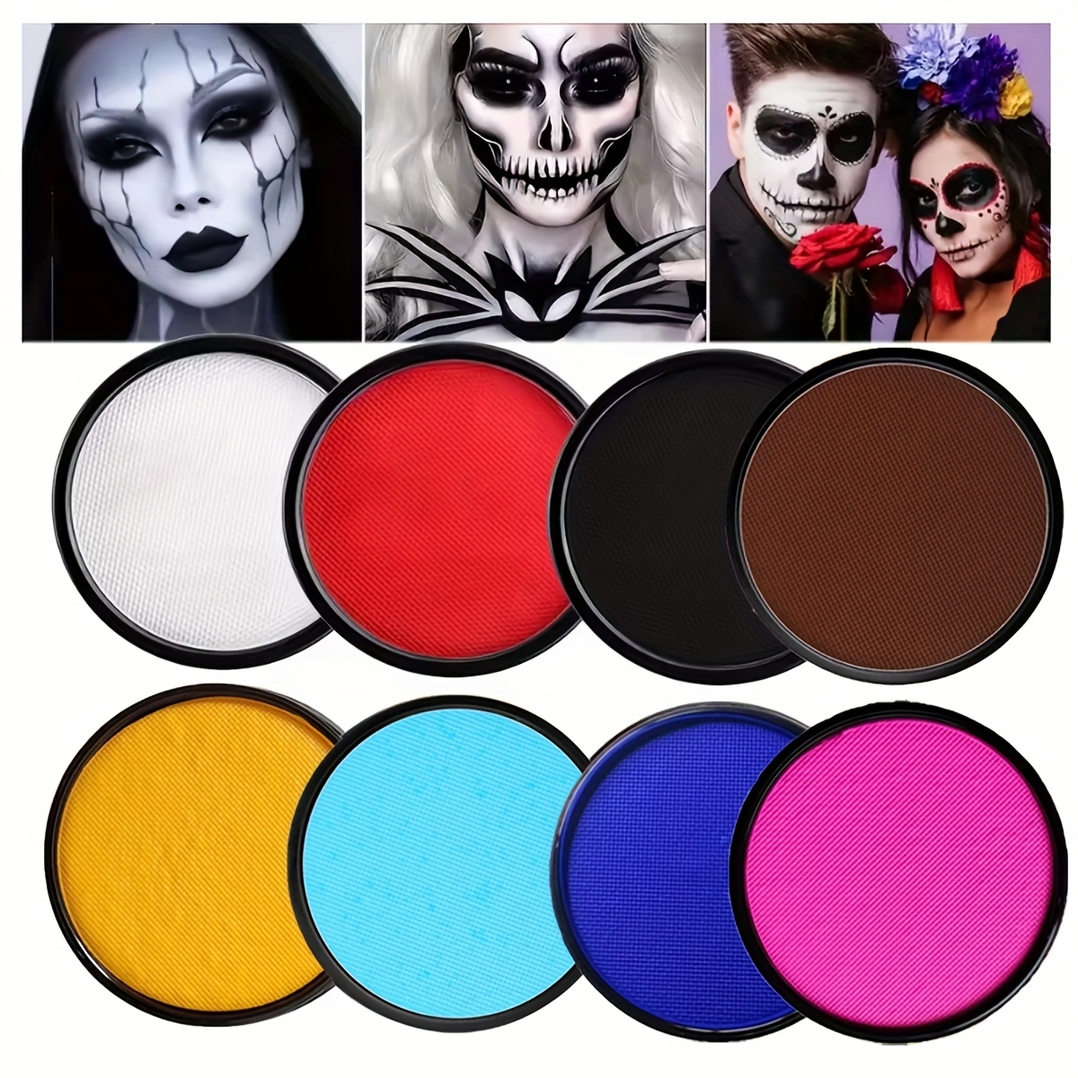30G Watercolor Body Paint, Fac - đánh giá và giá Beauty Makeup Pictures