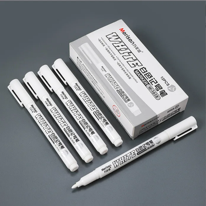 1 Pcs White Marker Pens Paint  - đánh giá và giá Beauty Makeup Pictures