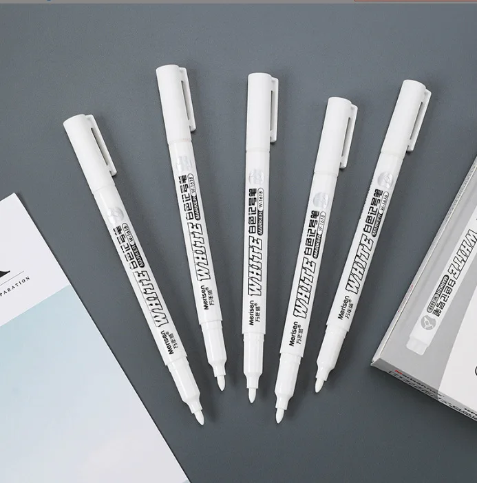 1 Pcs White Marker Pens Paint  - đánh giá và giá Beauty Makeup Pictures