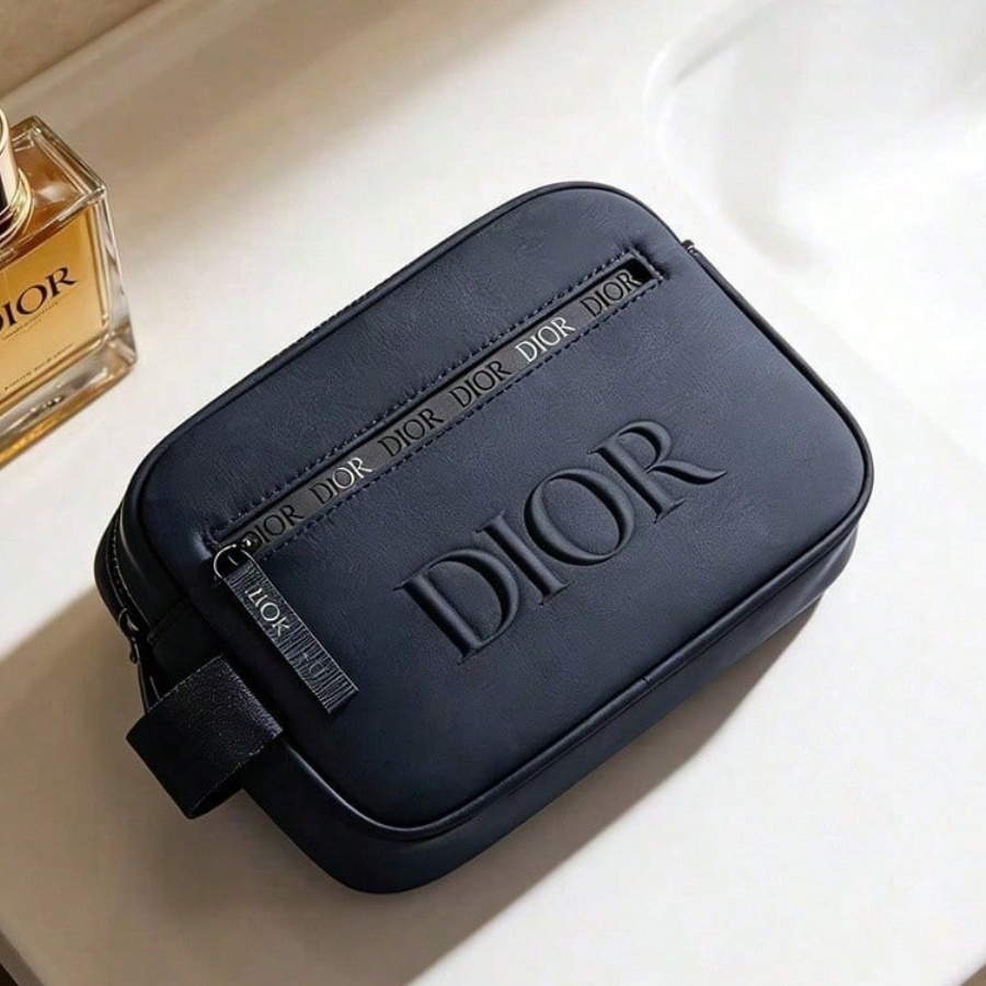 Dior’s Bag Black Canvas Cosmet - đánh giá và giá Beauty Makeup Dior