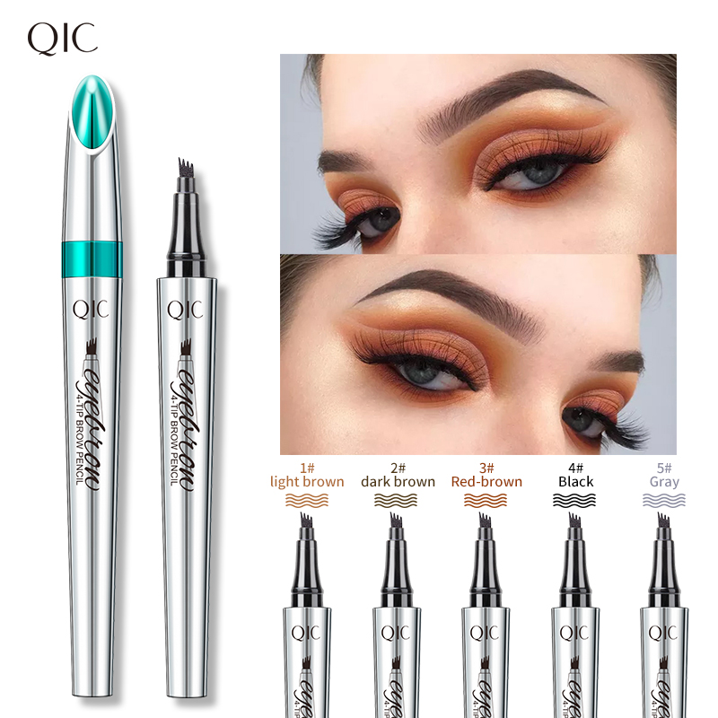 4 Points Eyebrow Pen 5 Colors  - đánh giá và giá Eyebrow Pomade Pencil