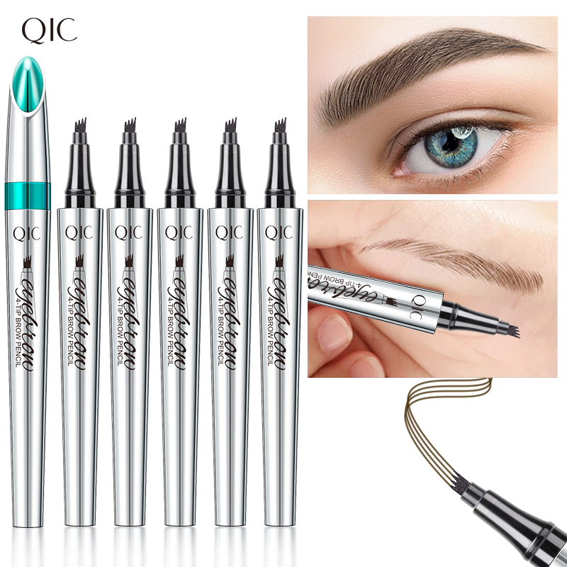 4 Points Eyebrow Pen 5 Colors  - đánh giá và giá Eyebrow Pomade Pencil