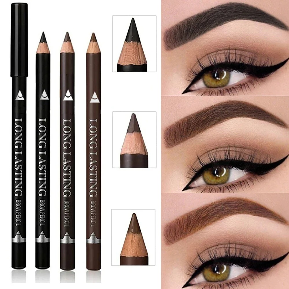 2 in 1 Eyebrow Eyeliner Pencil - đánh giá và giá Eyebrow Pomade Pencil
