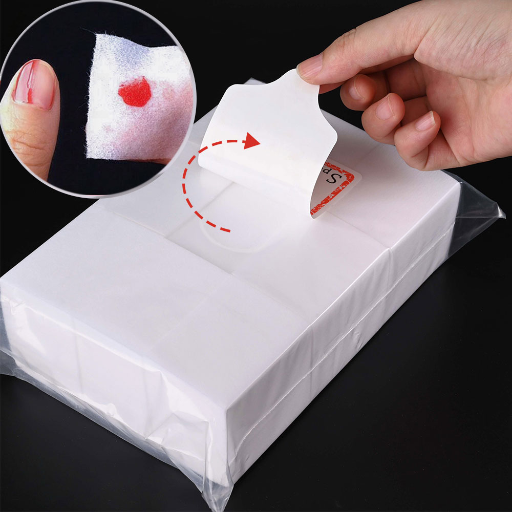 100/500/600/1000Pcs Non-Woven  - đánh giá và giá Gel Nail Polish