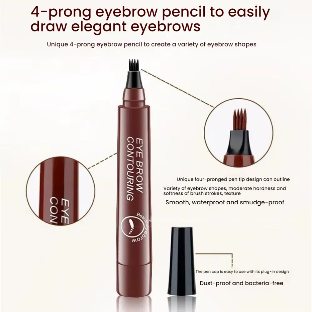 5 Colors Microblading Eyebrow  - đánh giá và giá Eyebrow Pomade Pencil