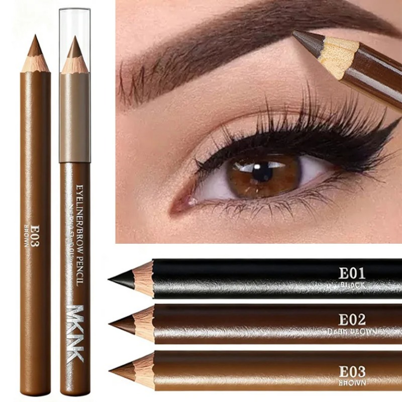 3 Colors Wooden Eyebrow Eyelin - đánh giá và giá Eyebrow Pomade Pencil