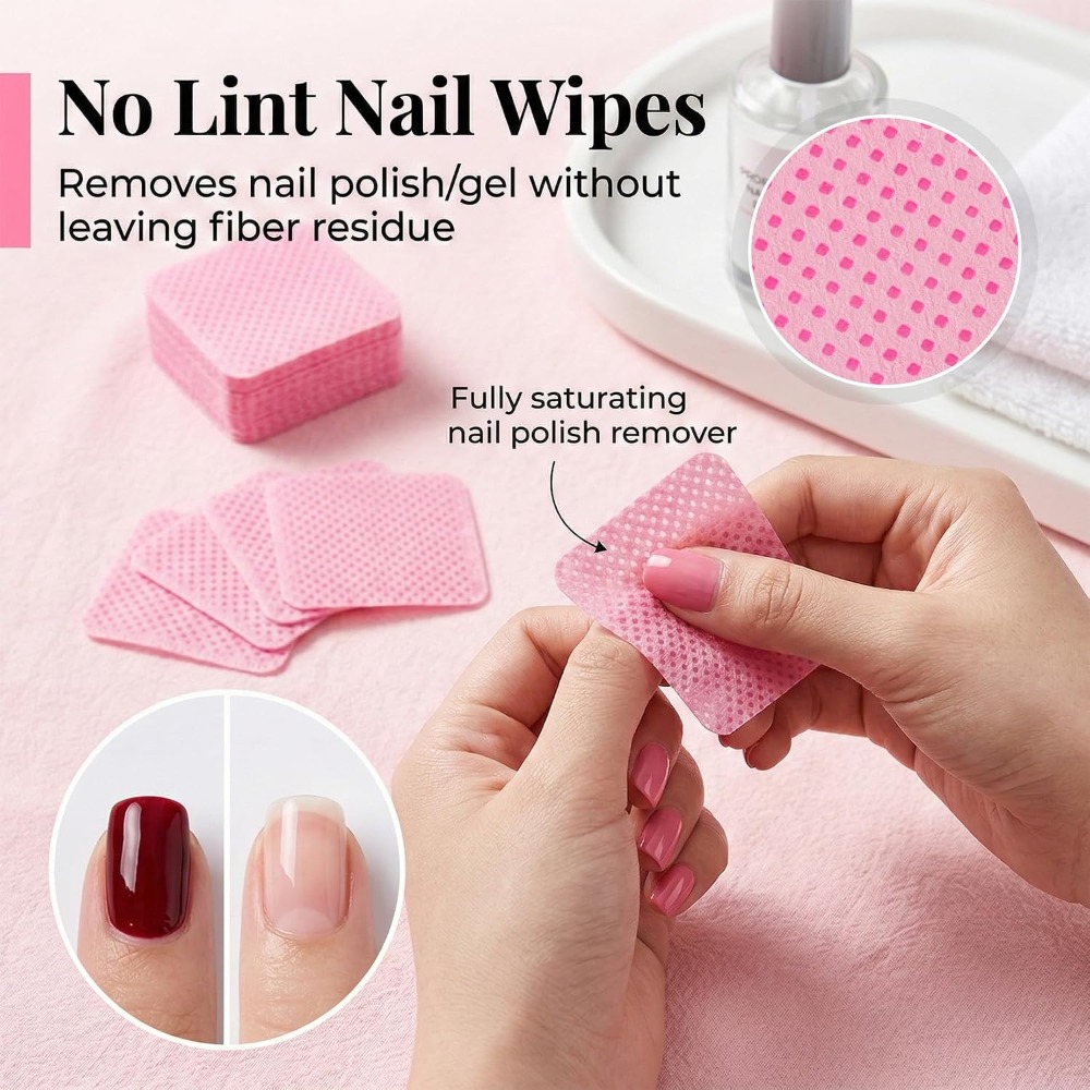 Lint Free Nail Wipes for Gel P - đánh giá và giá Gel Nail Polish