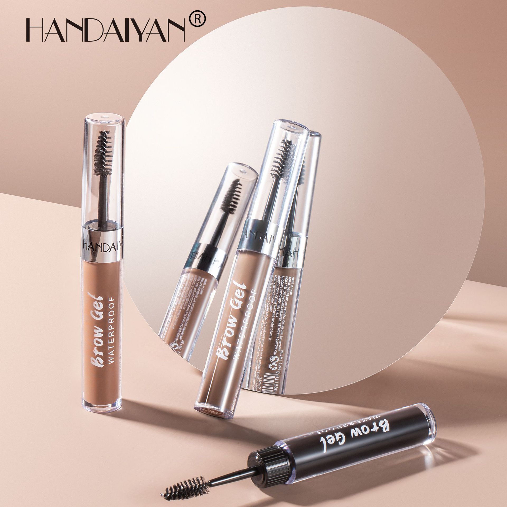 HANDAIYAN 8 Color Double Head  - đánh giá và giá Eyebrow Pomade Pencil