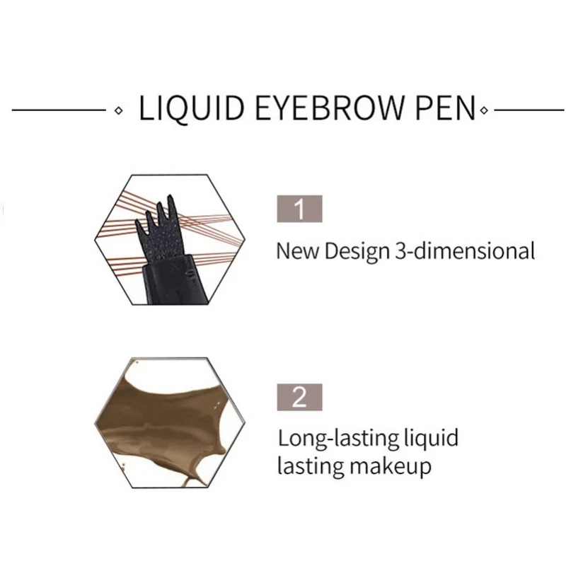 4D Microblading Eyebrow Pen wi - đánh giá và giá Eyebrow Pomade Pencil