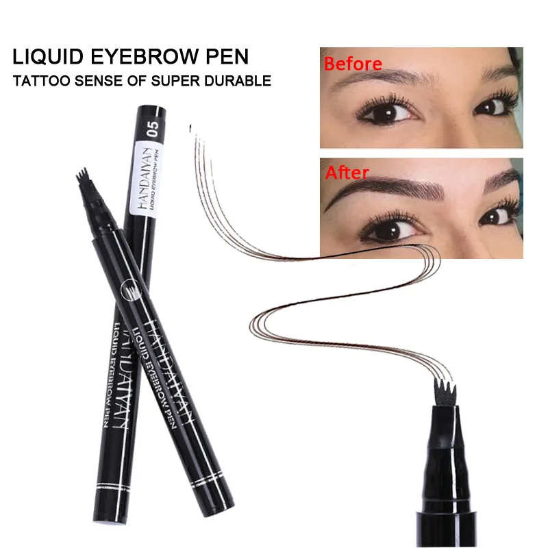 4D Microblading Eyebrow Pen wi - đánh giá và giá Eyebrow Pomade Pencil