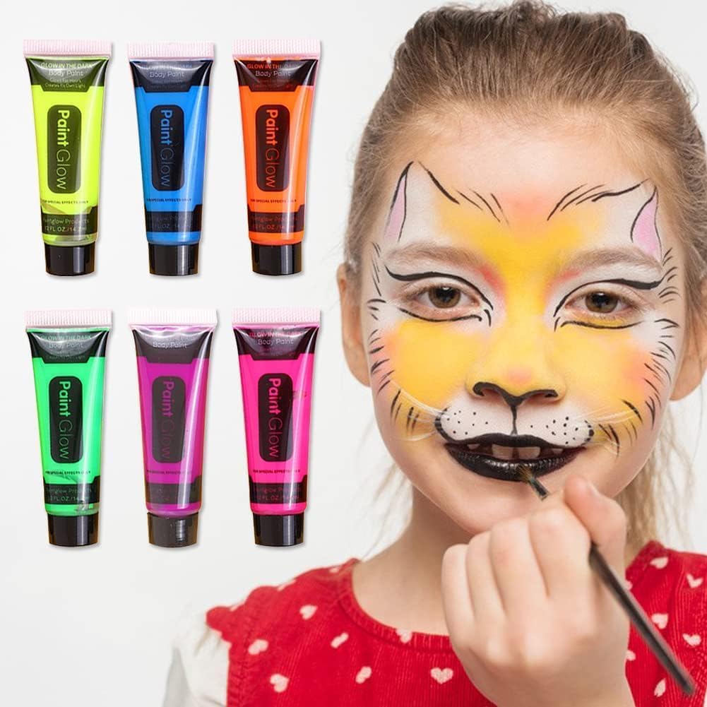 Glow in the Dark Face Body Pai - đánh giá và giá Beauty Makeup Pictures