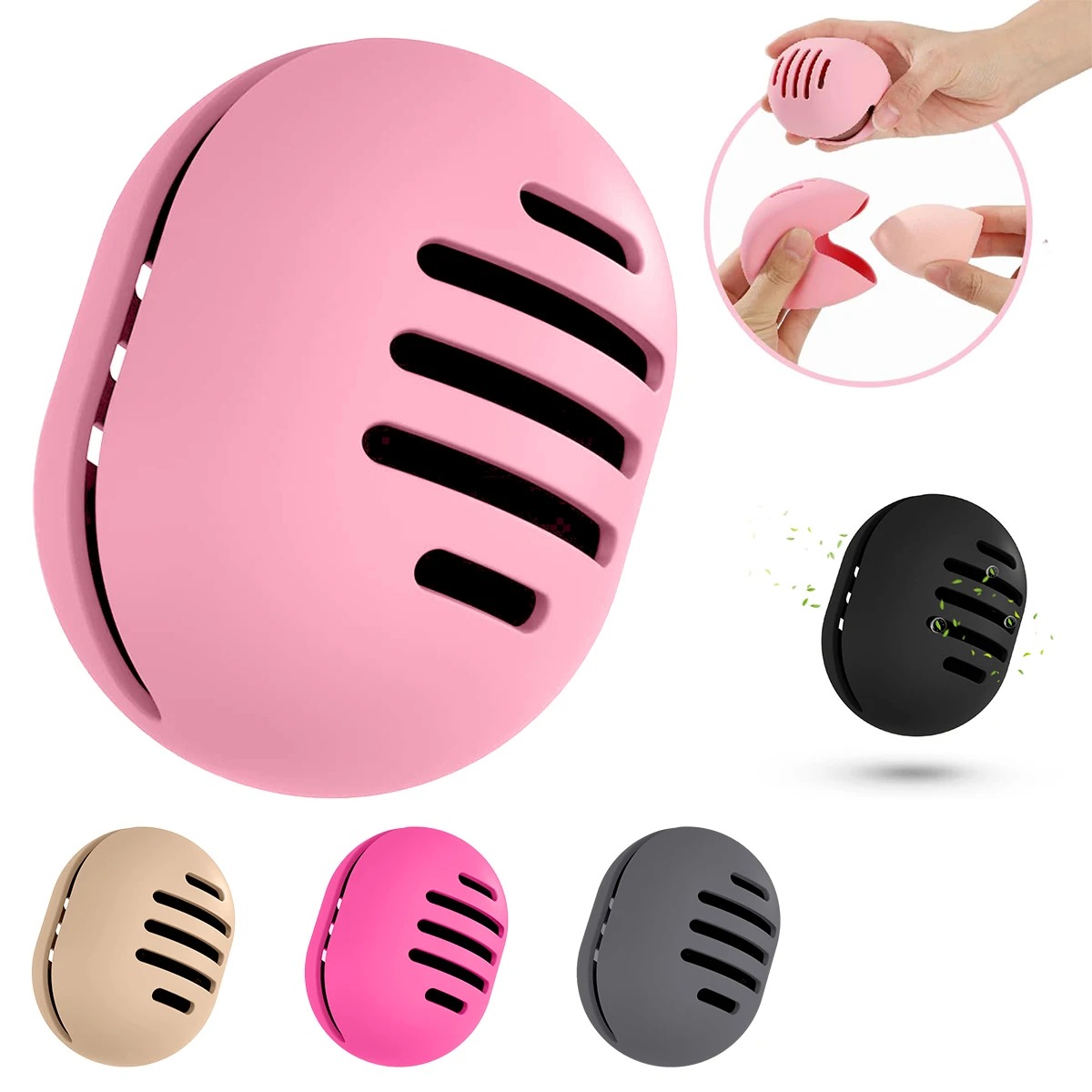 vvocci Makeup Case Dustproof B - đánh giá và giá Beauty Blender In Makeup