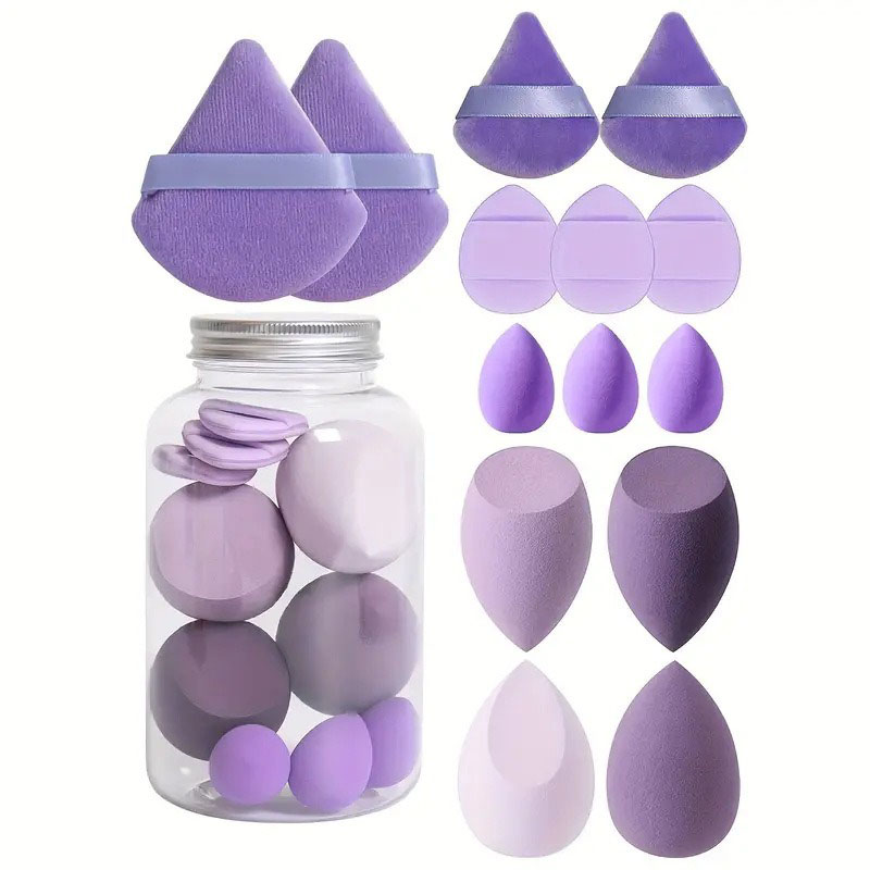 New 14pcs Makeup Sponges Kit S - đánh giá và giá Beauty Blender In Makeup