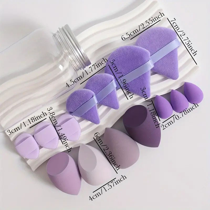 New 14pcs Makeup Sponges Kit S - đánh giá và giá Beauty Blender In Makeup